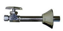 Legend Valve 114-215 1/2" SWT X 3/8" OD S-582ET Multi-Turn Straight Valve, with 5" Extension