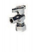 Legend Valve 114-603 1/2" F X 3/8" OD T595 Chrome Stop Angle Valve
