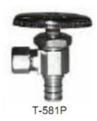 Legend Valve 114-109 1/2"Pex X 3/8" OD T-581 Multi-Turn Angle Valve