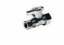 Legend Valve 114-704 5/8" OD X 3/8" OD T596 Chrome Straight Valve