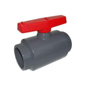 Legend Valve 201-439 2-1/2" S-602 EZ PVC Ball Valve, Two-Piece EZ Turn