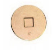 Legend Valve 302-635 5-1/2" Brass Countersunk Plug