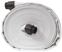 Dixon DM25-50RAT 2-1/2" X 50' DJ MILL HOSE CPLD RL ALUM MNPT X MNPT