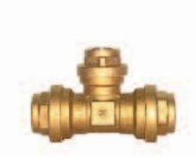 Legend Valve 455-208 3/4" X 1/2" Insta-Loc Reducing Tee