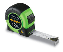 Komelon 4112 Gripper HV 5/8in X 12 Ft Tape Measure