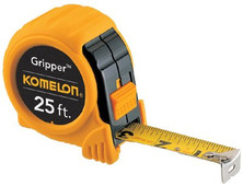 Komelon 5925 Gripper 1" X 25 Ft Tape Measure