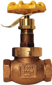 Dixon DGLBV200 2" FNPT Domestic Globe Valve Brass w/Malleable Iron Hand Wheel
