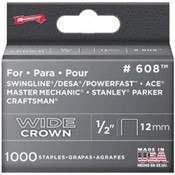 Arrow Fastener 60830 1/2" Heavy Duty Staples, 1000/Pk