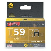 Arrow Fastener 591189BL T59 5/16 Inch (8mm) X 5/16 (8mm) Staples Black