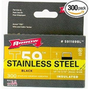 Arrow Fastener 591189BLSS T59 5/16 Inch (8mm) X 5/16 (8mm) Staples