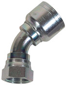 Dixon FJC45-08-08 Nominal Smooth Bore 45 Deg Fem JIC for -8 PTFE Hose (CS) 1/2" Thd