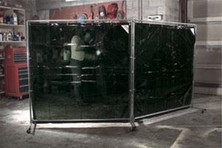 Sellstrom 97310-4 Supervisor Series Blue Curtains and Screens