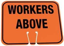 Cortina 03-550-WA EZ-IMS - Workers Above (black on orange)
