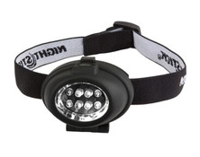 Bayco NSP-2208 Headlamp, black-soft touch black/ Lumens 8/8