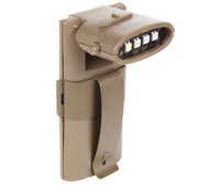 Bayco NSP-9404T 4-in-1 Multi-function pocket light with strobe - White/Red/Blue/Green - Tan