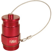 Dixon FRA-NI-C 2" Non-Interchange Fuel Receiver w/ Cap MNPT Anodized Alum