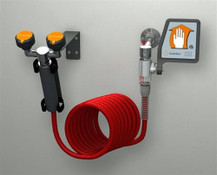 Eyewash/Drench Hose Unit, Wall Mounted