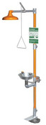 Safety Station with Eyewash, Hand and Foot Control, Stainless Steel BowlStainless Steel Bowl