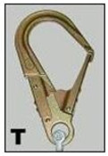 Gemtor 3131-T 2-1/2" Steel Gate Snaphook