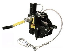 Winch, work type, 50' galvanized cable, mounting bracket