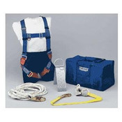 Fall protection kit, 50', reuseable roof anchor, VF505WL3 rope grab