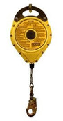 Gemtor SRL-30 Fall Arrest Device, Self Retracting, 30' Steel Cable