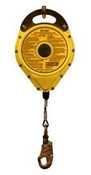 Gemtor SRL-50 Fall Arrest Device, Self Retracting, 50' Steel Cable