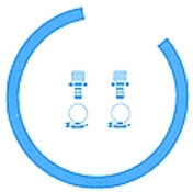 Campbell Mfg 20001036 10"Opaque Shell W/Oring-Cwh-34