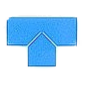 Campbell Mfg 40ST4-4-3 1" X 1" X 3/4" Tee (slip x slip x slip)