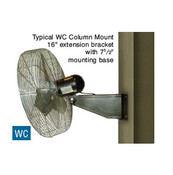 Triangle Fans 2430 WC Wall/Column Mounting Bracket Only