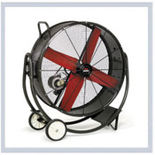 Triangle Fans HBD 4214 HL Heat Busters, Belt Drive, Dolly Mounted, Explosion-Proof Motor