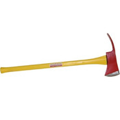 Midwest Rake 41350 American Heritage Pulaski Axe - 36" Straight Yellow Fiberglass Handle