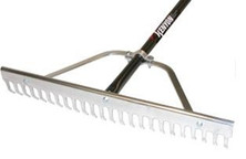 Midwest Rake 15036 36" Standard Landscape Rake, 66" Oval Black AH