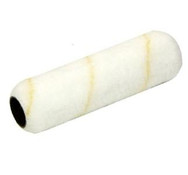 Midwest Rake 48028 18" Premium Woven Fabric (Gold Stripe) Roller Cover - 1/2" Nap, with End Caps