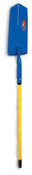 Midwest Rake 49597 14" Drain Spade Fiberglass Handle Closed Back