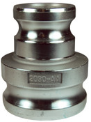 Dixon G2030-AA-AL 2" x 3" Global Male Spool Adapter Alum