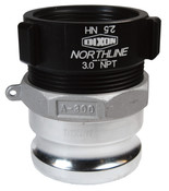 Dixon G150-A-ALNST 1-1/2" Global Alum Fem NST x Male Adapter