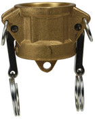 Dixon G100-DC-BR 1" Brass Global Dust Cap