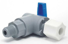 SMC 6574890 Ball Valve, 1/4 In, MNPT x JACO, PVC