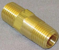 SMC CHK BRS 410-4M4M-F Check Valve, Piston, Brass, 1/4 In, MPT