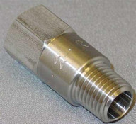 SMC CHK SST 410-4M4F-B Check Valve, Piston, SS, 1/4 In, MPT x FPT