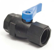 SMC FP 074-12F12F-F BLUE HDL Ball Valve, 2 Way, Blue, 3/4 In, FNPT x FNPT