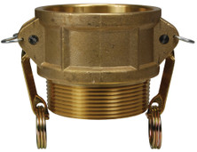 Dixon G400-B-BR 4" Brass Global Female Coupler x
