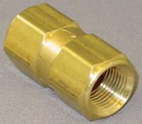 SMC CHK BRS 650-6F6F-F Check Valve, Poppet, Brass, 3/8 In, FNPT