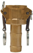Dixon G150-C-BR 1 1/2" Brass Global Female Coupler