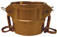 Dixon G400-D-BR 4" Brass Global Female Coupler x