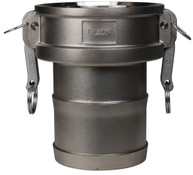 Dixon G600-C-SS 6" Stainless Global Female Coupler