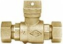 AY McDonald 4129169 6100T 3/4 BALL VALVE CTS X CTS