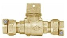 AY McDonald 4142137 6104-33 3/4 BALL VALVE