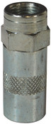 Dixon GWHC-FF Grease Whip Hose Coupler, Full Flow, Zinc Plated Steel